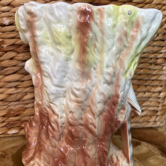 Chalkware Bird Vase/Planter - Picture 2 of 11